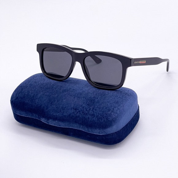 NEW GUCCI MEN BLACK SUNGLASSES GUCCI - Picture 2 of 6